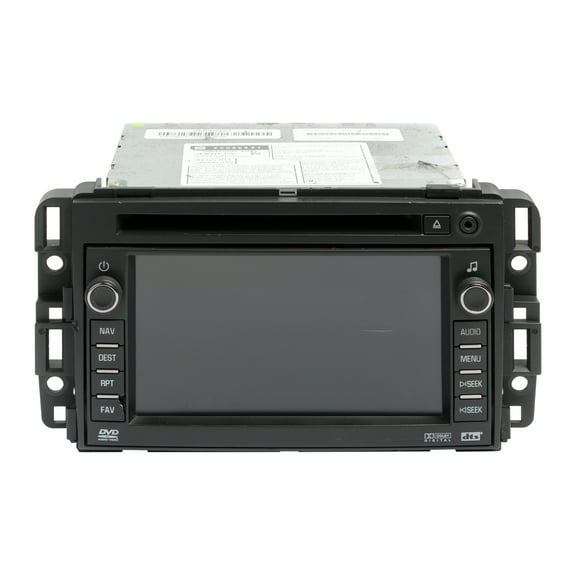 Restored 200708 Chevrolet Avalanche 1500 AMFM Radio CD MP3 DVD Navigation Part 25846421 (Refurbished)
