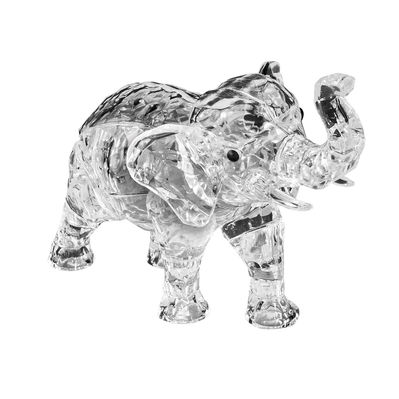 Crystal Gem Creations Mommy & Baby Elephant by RoseArt, 110+ Pieces, Great for Adults, Tweens and Children Ages 8+
