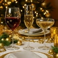 thumbnail image 4 of 10 Strawberry Street Gold Bow Glassware, Red Wine, Set of 4, 4 of 6