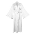 thumbnail image 6 of WCJM Satin Robe for Women Long Sleeve Satin Robe Womens Soft Loungewear House Coat Comfortable Wrap, 6 of 6