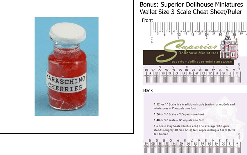 Dollhouse Maraschino Cherries by