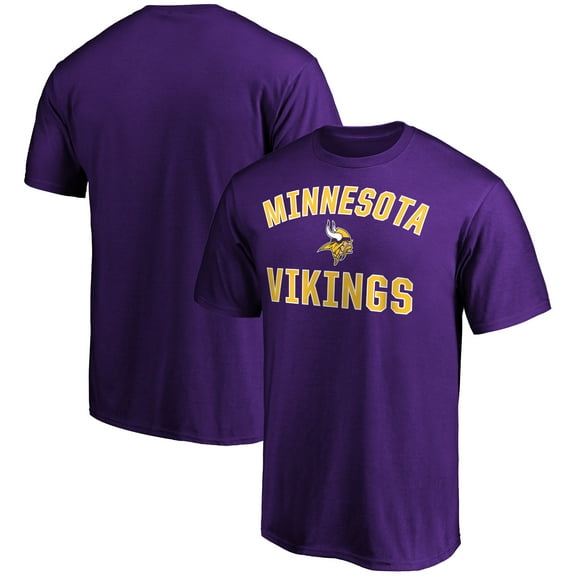 Men's Fanatics Purple Minnesota Vikings Victory Arch T-Shirt