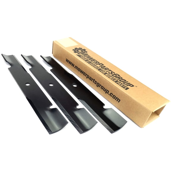 (3) Blades for Bobcat, Bad Boy, Exmark, Gravely 54" 038300000, 112111-02, 32022