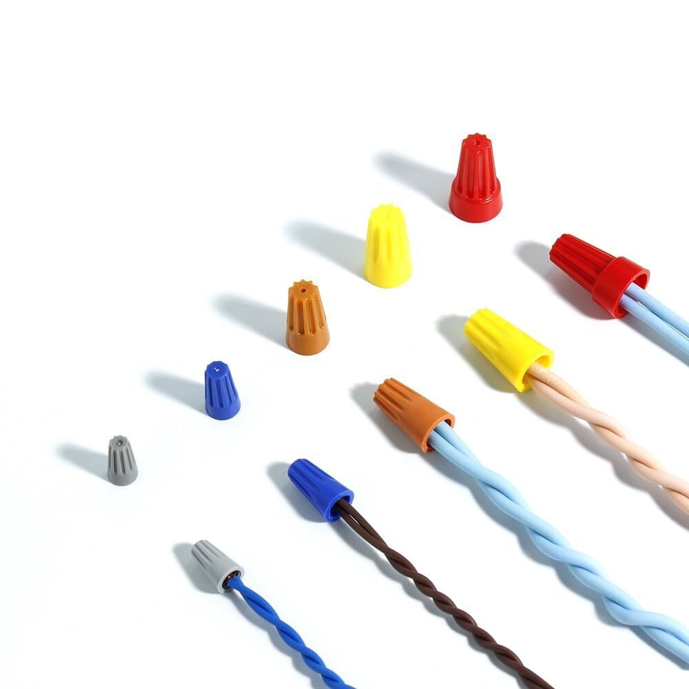 Wire Connector Insulating Insert Twist Electrical Spring Portable Cap