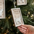 thumbnail image 6 of Lilixerw Carved Wooden Christmas Sign Pendant,Holiday Tree Ornament with Bear Scene,Festive Wall & Door Hanging Decor,4.29Inch Beige, 6 of 6