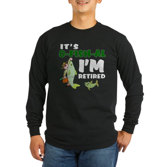 CafePress - Funny Retirement Long Sleeve T Shirt - Long Sleeve Dark T-Shirt