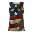 thumbnail image 4 of YueHuiYing USA 250th Anniversary Men's Shirt Crewneck Pullover Tank Tops Summer Sleeveless Shirts Beach Graphic Tops, 4 of 4