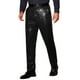 thumbnail image 4 of INSPIRE CHIC Pantalones para hombres del Día del Padre Estilo de fiesta con lentejuelas metálicas Ajuste regular Trousers 30 Negro, 4 of 6