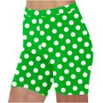 thumbnail image 2 of Vivianyo HD Women's Plus Size Summer High Waisted Print Shorts Summer Casual Stretch Short Sport Shorts, 2 of 5