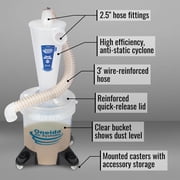 Oneida Air Systems Dust Deputy 2.5 Deluxe All Clear Cyclone Separator Kit