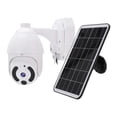 thumbnail image 4 of Cámara Solar WiFi de 2,5 pulgadas, 2MP, impermeable, visión nocturna infrarroja, alarma de detección de movimiento, sistema de seguridad para el hogar para Tuya, 4 of 5