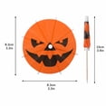 thumbnail image 5 of Izexuh 100Pcs Drink Umbrellas Halloween Party Decorations,Wooden Cocktail Picks with Festive Patterns,Pool Party Supplies and Appetizer Garnish, 5 of 9