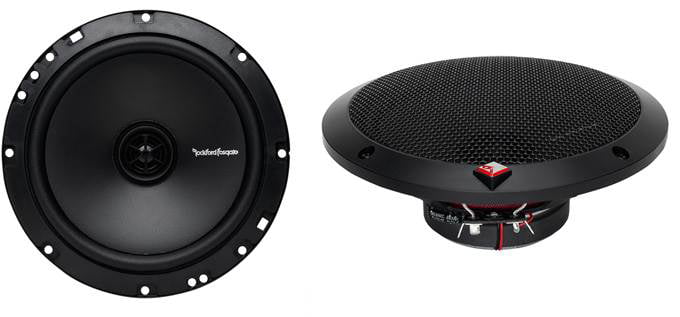 4 New Rockford Fosgate R165X3 6.5" 90W 3 Way Car Audio Coaxial Speakers Stereo 