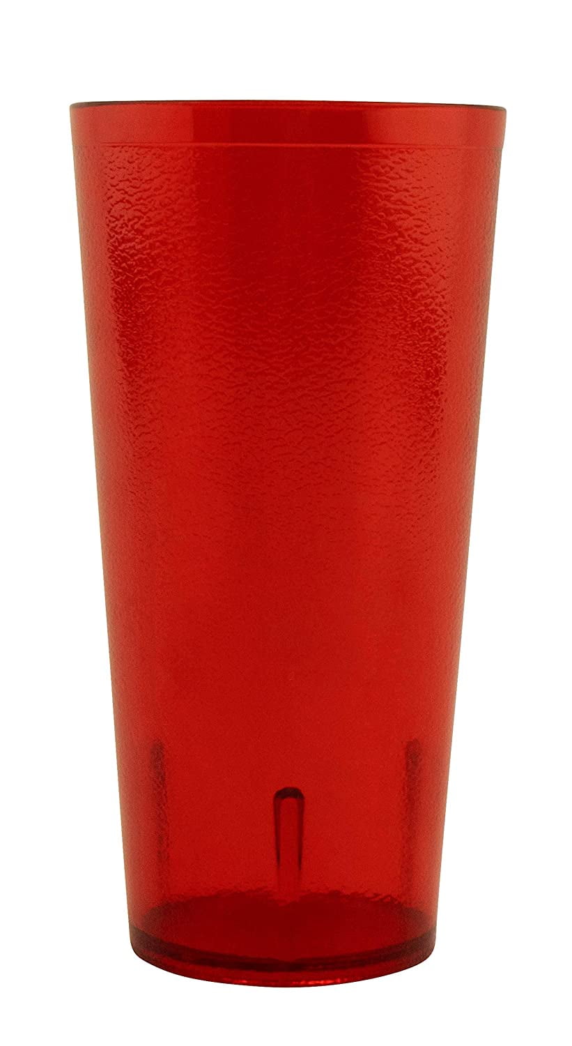 6 COCA-COLA 24 OZ RUBY RED TEXTURED TUMBLERS  # 6624 BRAND NEW GREAT GIFT 