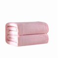 thumbnail image 4 of Solid Color Blanket Throw Blanket King Size Winter Fleece Plaid Blanket for Home * 3, 4 of 4