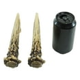 thumbnail image 6 of Set Of 2 Western Floral Filigree Lace Silver Bling Drawer Cabinet Bar Pulls, 6 of 8