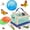 Insect Catching Kit, variant on Telescopic Butterfly Fishing Nets for people Catching Insect Net Outdoor Tools for Catching Bugs Fish Insect Ladybird, Extendable 34 Inches and Anti Slip Grip