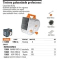 thumbnail image 2 of Tirolera Profesional Truper 13008 Truper TIRO-G, 2 of 2