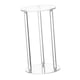 thumbnail image 1 of Soporte para flores de acrílico transparente, soporte para florero, soporte elegante y moderno para flores, soporte decorativo transparente con pedest 25x25x40cm, 1 of 9