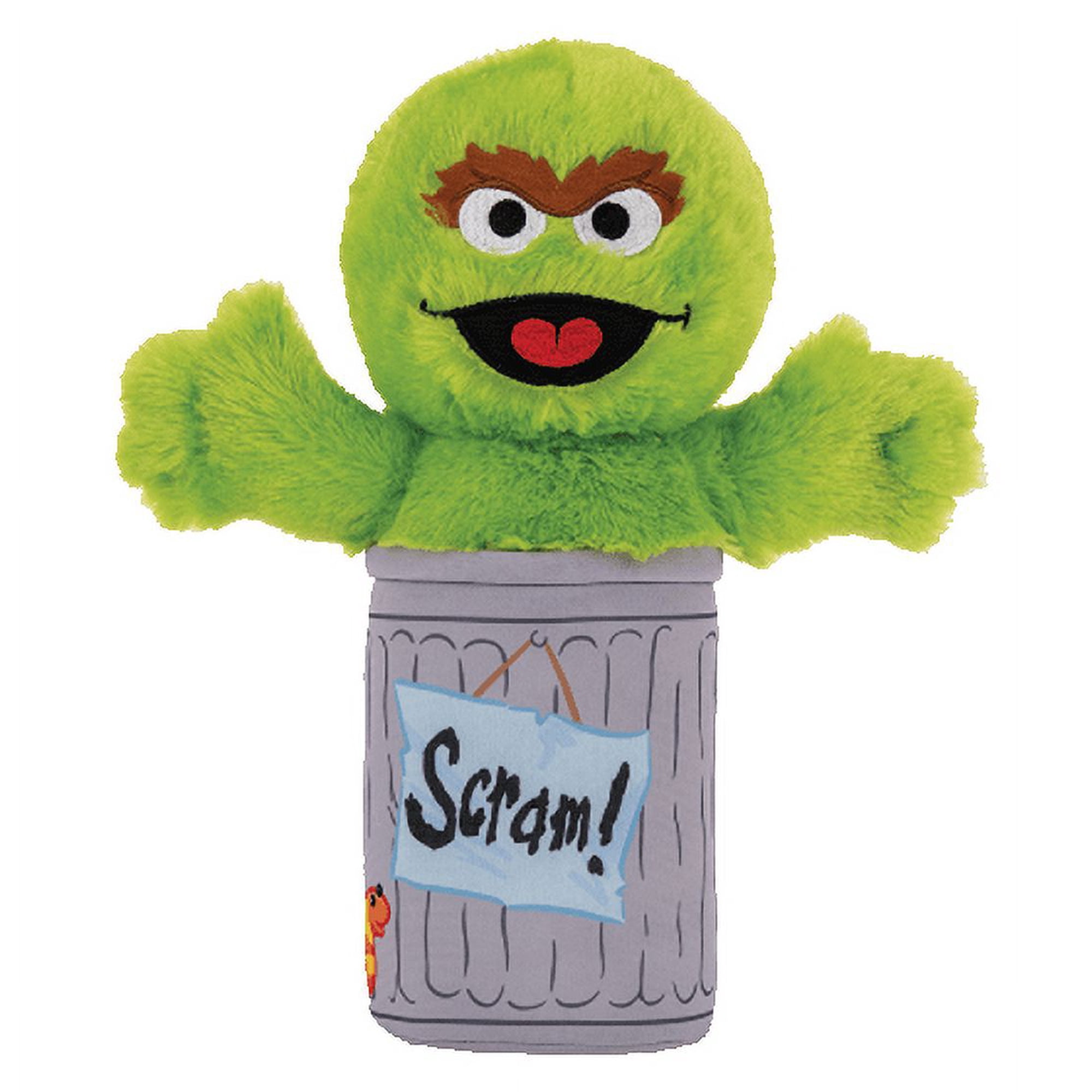Sesame Street Oscar the Grouch Soft Stuffed Animals & Plush Toys, 8"