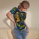 thumbnail image 3 of Fotbe Off-Road Vehicle Body de Mujer con Cuello Redondo y Mangas Cortas, Sin Mangas Ajustado, Suave, Cómodo y Básico-XX-Large, 3 of 7