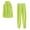 Green, variant on Brilliant Womens Plus Size Clearance Fall Women Color Hooded Sweatshirt and Pant Tracksuit Sport Suit