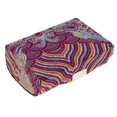 thumbnail image 1 of Étui Porte-Rouge à Lèvres Double Brodé Brocade avec Miroir, 1 of 8