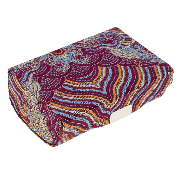 Soporte de lápiz labial doble Macarena Estuche de maquillaje con espejo Camuflaje morado