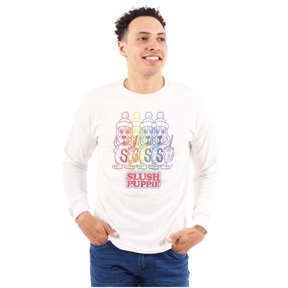 Vintage Slush Puppie Retro Cartoon Long Sleeve TShirt Men Women Brisco Brands M