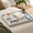 Tranquil Beige-20" x 14" x 1.5", variant on 40 * 20 Inch Rectangular Ottoman Tray | Textured Pu Leather Waterproof & Heat-resistant Storfor Coffee/dining Tables Sofa Bed Ent