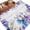 Purple, variant on Round Rug 3.3Ft Washable Non-Slip, Spring Flowers Circle Area Rugs for Living Room Bedroom, Watercolor Blossom Floral Black Plaid Indoor Floor Mats Carpet Runner for Home Decor Aesthetic
