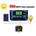 thumbnail image 1 of 60A MPPT Solar Panel Regulator Charge Controller 12V/24V Auto Focus Tracking, 1 of 13