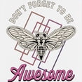 thumbnail image 3 of CafePress - Cicadas Don't Forget To Be Awesome Cicada Insects - Kids Hooded Sweatshirt, Classic Hoodie, 3 of 4