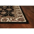 thumbnail image 5 of Cambridge 7313 Black/Ivory Kashan 9'10" X 13'2" Size Area Rug, 5 of 11