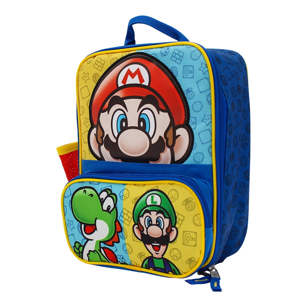 Nintendo Super Mario Reusable Rectangular Lunch Bag