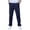 2-Navy, variant on 4-13Years Boys And Girls Childrens Sports Cargo Pants Stretch Elastic Waist School Kids Twill Joggers White 13 Years