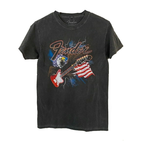 Fender Guitar American Grey T-Shirt - Size Adult 2XL
