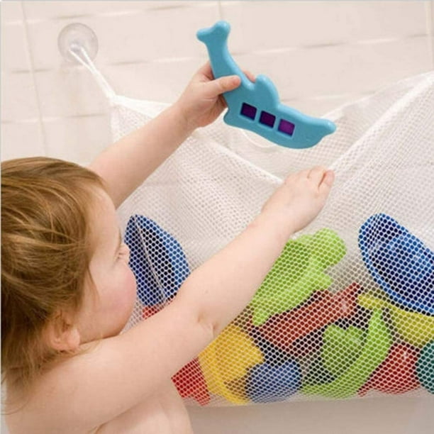 Organisateur de jouets de bain pour enfants parfait grand filet de