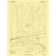 thumbnail image 2 of USGS 15x18 Gold Ornate Wood Framed with Double Matting Museum Art Print Titled - Red Desert Wyoming Quad - USGS 1970, 2 of 4