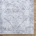 thumbnail image 4 of Hauteloom Nadia Hallway, Kitchen Runner Rug - Traditional - Light Silver, Metallic Silver, Light Purple - 2'7" x 7'10", 4 of 6