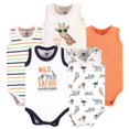 thumbnail image 1 of Hudson Baby Body Unisex De Algodón Sin Mangas Wild Safari 3-6 Meses, 1 of 1