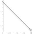 thumbnail image 2 of Solid 950 Platinum 0.7mm Box Chain Necklace 16-24 Inch Chain Necklace for Women and Men -, 2 of 2
