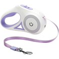 thumbnail image 1 of Automatic Retractable Dog Leash Retractable Leash Extendable Leash for Dog Cat Rabbit Pet Purple, 1 of 4