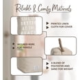 thumbnail image 3 of WWS-Open Door Décor 72152 at The Beach Door Stopper, 5 by 6-Inch , Beige, 3 of 4