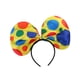 thumbnail image 2 of Billuyoard Caprichoso sombrero de payaso de lunares, diadema, diadema de bufón, disfraz, vestido elegante Kits de decoración para fiestas tipo B, 2 of 6