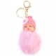 thumbnail image 2 of Llavero de peluche de dibujos animados con forma de muñeco de bebé, llavero de coche, colgante, decoración para fiestas infantiles (rosa), 2 of 7