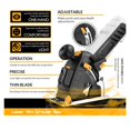 thumbnail image 2 of Mini Circular Saw Power Tool, Compact Design, for DIY Home ,Easy to Use, 2 of 5