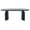 Black, variant on Safavieh Chakun Glam Oval Ash Veneer Coffee Table, Black