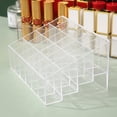 thumbnail image 2 of Soporte de lápiz labial de 24 rejillas, caja de almacenamiento de cosméticos acrílicos, puede almacenar y ordenar pintalabios, esmalte de uñas y estante de exhibición de Joyas, 2 of 5