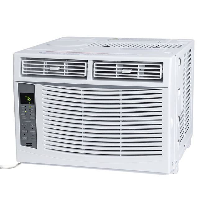 CazToi 6000 BTU 250 sq ft WiFi & Remote Window Air Conditioner Energy Saving